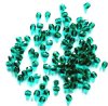 100 4mm Faceted Emerald